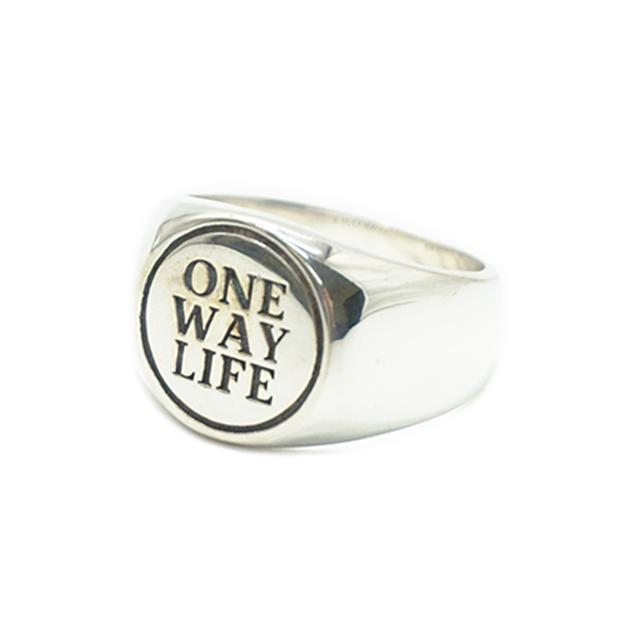 EVILACT シルバーリング 925 “ONE WAY LIFE”19号 指輪 EVILACT シルバーリング 925 “ONE WAY LIFE”19号 指輪 EVILACT