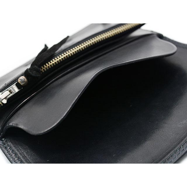 【EVILACT/イーブルアクト】×【AWAKE/アウェイク】「Leather Long Wallet”EVILACT”/レザーロングウォレット”イーブルアクト”」(EA-AWK-A01)(アメカジ)の画像