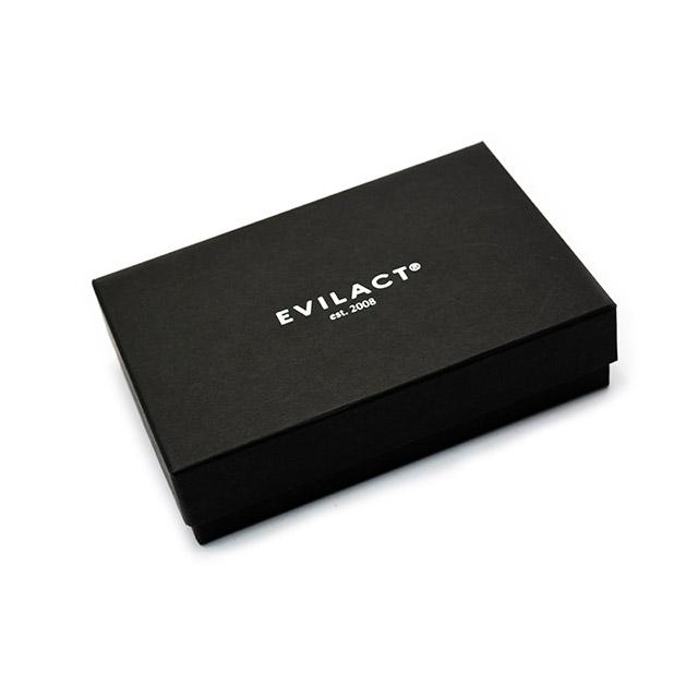 【EVILACT/イーブルアクト】×【AWAKE/アウェイク】「Leather Mid Wallet”CROSS BONE”/レザーミッドウォレット”クロスボーン”」(EA-AWK-A02)(アメカジ)の画像