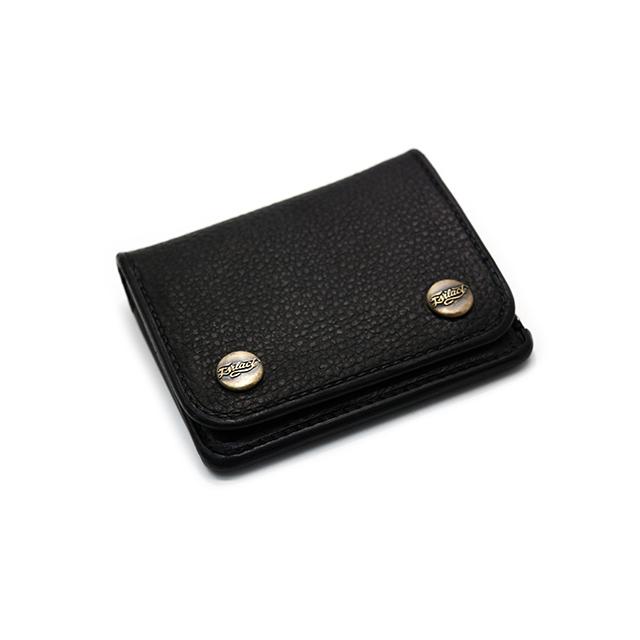 【EVILACT/イーブルアクト】×【AWAKE/アウェイク】「Leather Short Wallet”EVILACT”/レザーショートウォレット”イーブルアクト”」(EA-AWK-A03)(アメカジ)の画像