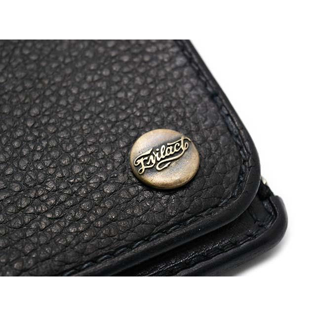 【EVILACT/イーブルアクト】×【AWAKE/アウェイク】「Leather Short Wallet”EVILACT”/レザーショートウォレット”イーブルアクト”」(EA-AWK-A03)(アメカジ)の画像