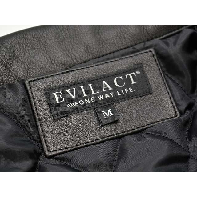 【EVILACT/イーブルアクト】2025AW「Single Riders Jacket/シングルライダースジャケット」(EA-LJ02)(ハーレー/バイカー/アメカジ/ウルフパック)の画像