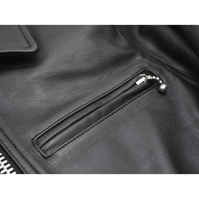 【EVILACT/イーブルアクト】2025AW「Single Riders Jacket/シングルライダースジャケット」(EA-LJ02)(ハーレー/バイカー/アメカジ/ウルフパック)の画像