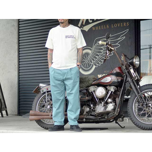 全3色【EVILACT/イーブルアクト】2024SS「Tuck Chino/タックチノ