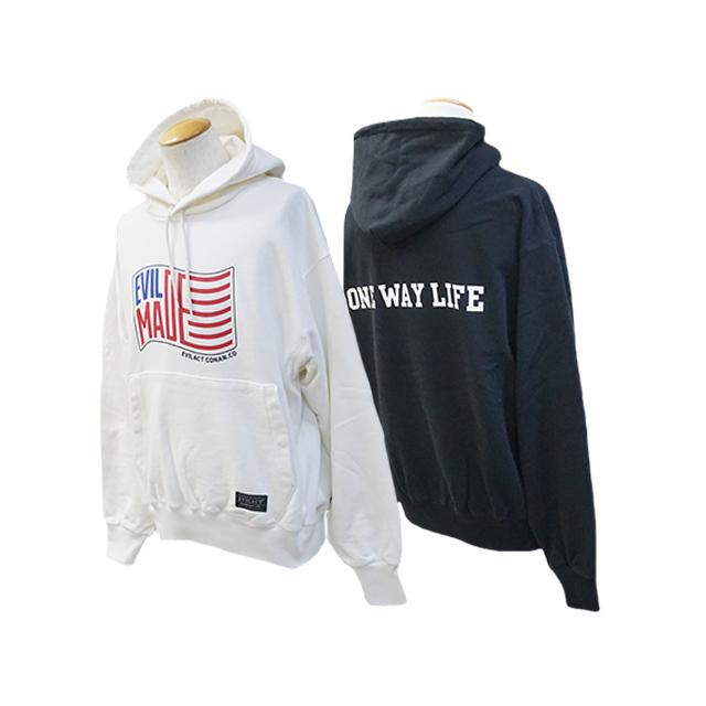 全2色【EVILACT/イーブルアクト】2024AW「Heavy Hoodie/ヘビー