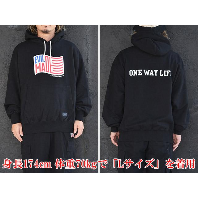 30% OFF)全2色【EVILACT/イーブルアクト】2024AW「Heavy Hoodie/ヘビー