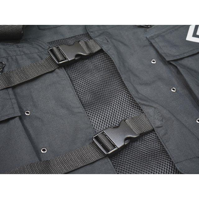 EVILACT 　イーブルアクト　ユーティリティベスト売り切り EVILACT MEXICAN RV VEST black | EVILACT (イーブルアクト）Official