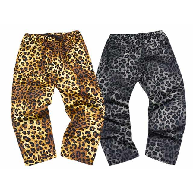 全2色【EVILACT/イーブルアクト】2025SS「Leopard Eazy Pants