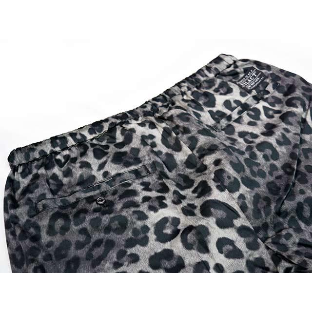 全2色【EVILACT/イーブルアクト】2025SS「Leopard Eazy Pants