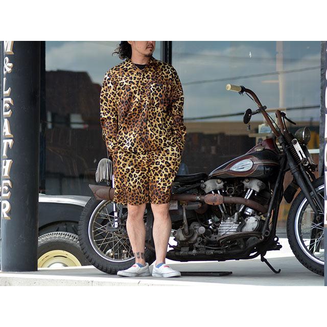 全2色【EVILACT/イーブルアクト】2025SS「Leopard Eazy Shorts