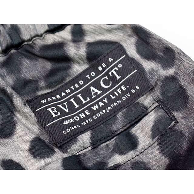 全2色【EVILACT/イーブルアクト】2025SS「Leopard Eazy Shorts