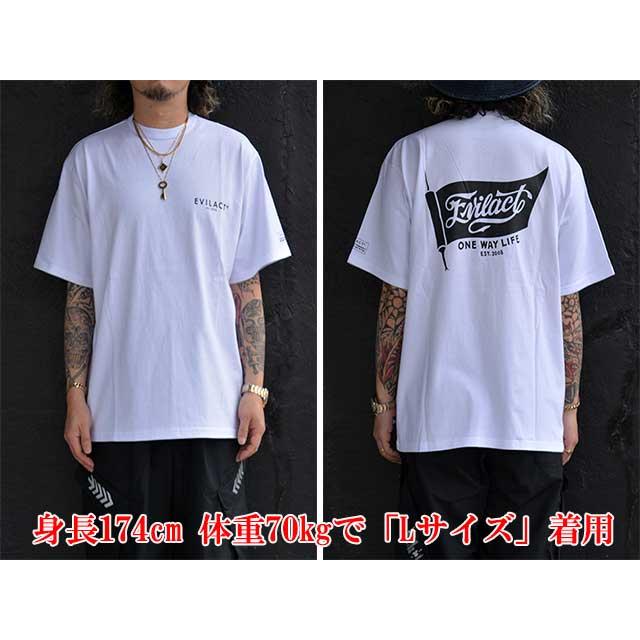 全3色【EVILACT/イーブルアクト】2025SS「Flag S/S Tee/フラッグ
