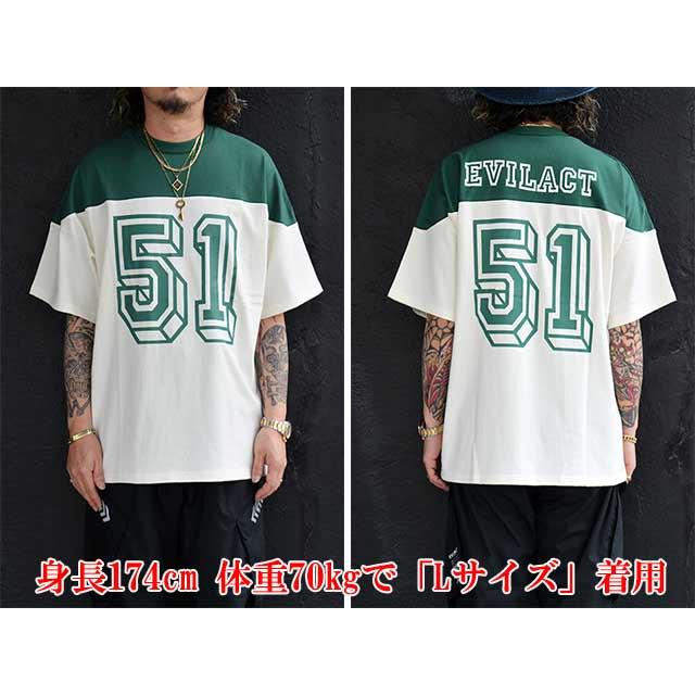 全2色【EVILACT/イーブルアクト】2025SS「51 Hockey S/S Tee/51
