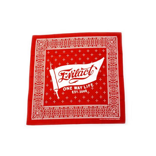 全3色【EVILACT/イーブルアクト】2026SS「Flag Bandana/フラッグバンダナ」(EA25-ACT2-A01)(GOODSPEED equipment/ハーレー/プレゼント/アメカジ/ウルフパック) |  | 03