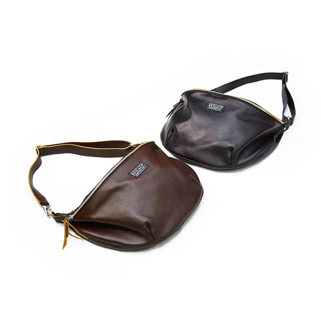 全2色【EVILACT/イーブルアクト】2025AW「Leather Shoulder Bag/レザー