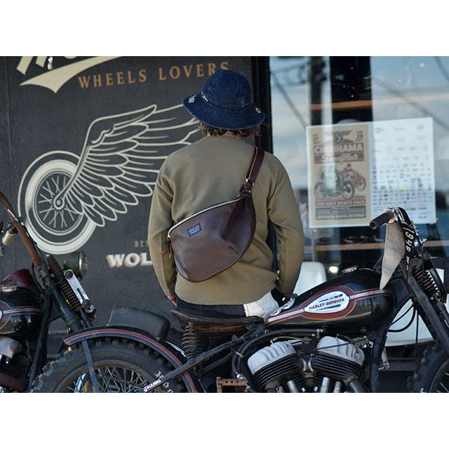 全2色【EVILACT/イーブルアクト】2025AW「Leather Shoulder Bag/レザー