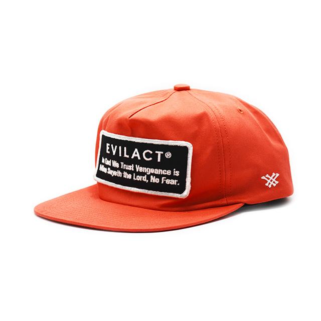 全3色【EVILACT/イーブルアクト】2025AW「WP Trucker Cap/WPトラッカーキャップ」(EA25-ACT2-C01)(GOODSPEED equipment/ハーレー/アメカジ/ウルフパック) |  | 02