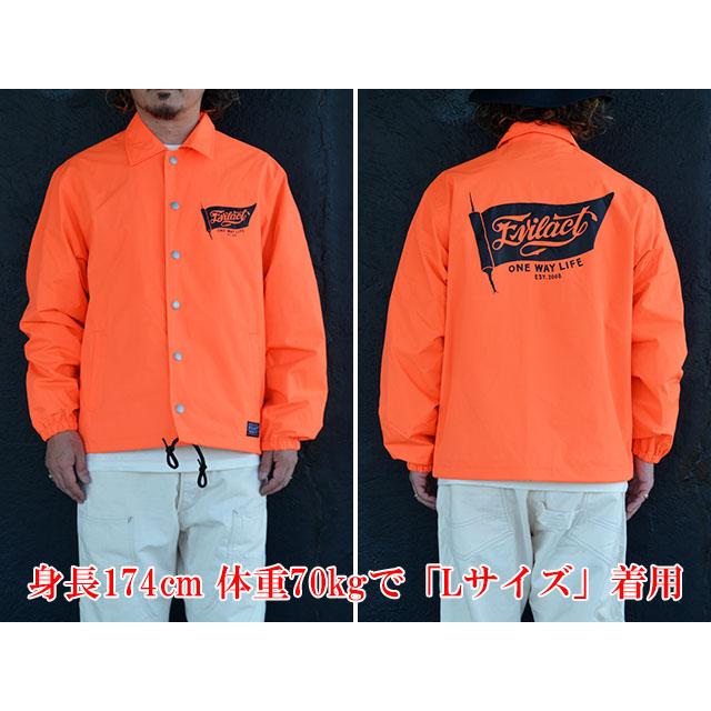 全3色【EVILACT/イーブルアクト】2025AW「Flag Wind Breaker/フラッグ