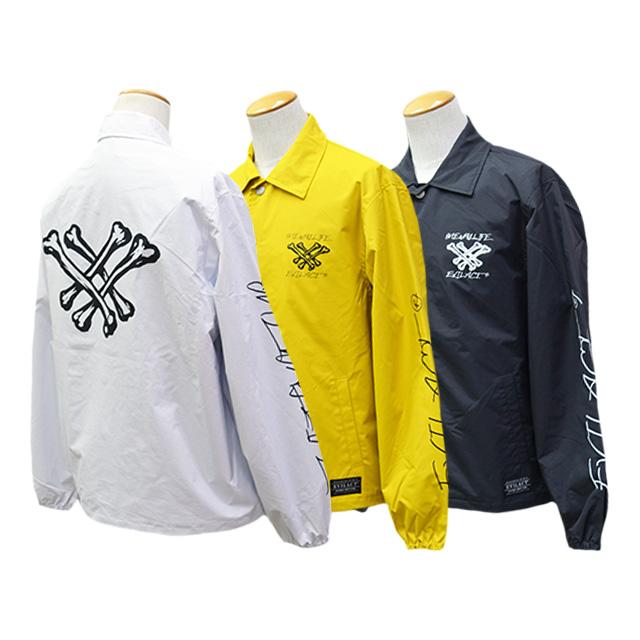 全3色【EVILACT/イーブルアクト】2025AW「Cross Bone Wind Breaker