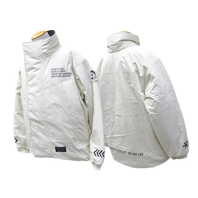 EVILACT LEVEL.5 JKT ナイロンジャケット Mホワイト 楽天市場】EVILACT (イーブルアクト)LEVEL.5 JKT【ナイロンジャケット
