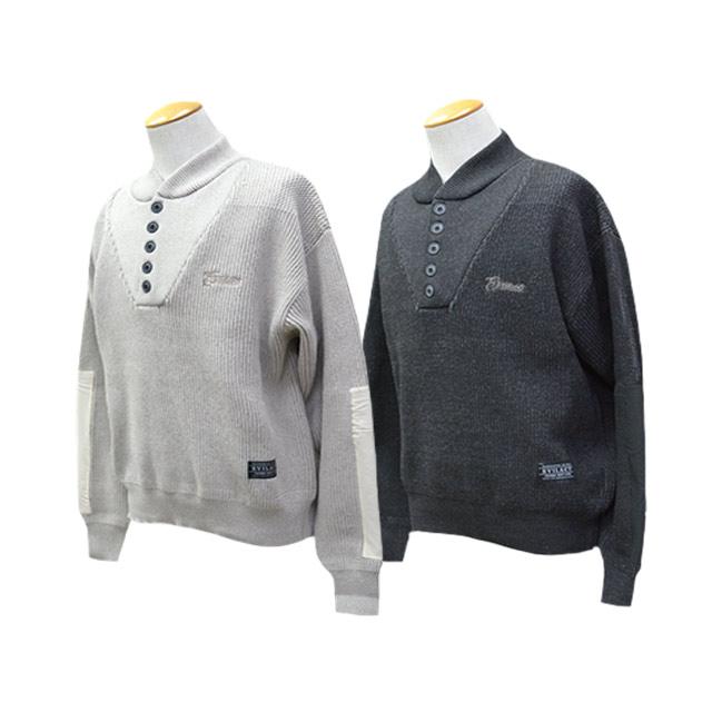 全2色【EVILACT/イーブルアクト】2025AW「MIL P-KNIT/ミルP-KNIT