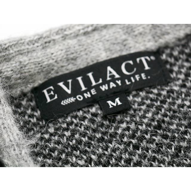 全3色【EVILACT/イーブルアクト】2025AW「Flames Mohair Cardigan