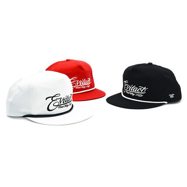 全3色【EVILACT/イーブルアクト】2026SS「5 Panel Work Cap/5パネル