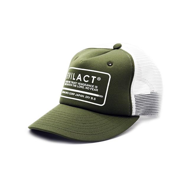 全3色【EVILACT/イーブルアクト】2026SS「Mesh Cap/メッシュキャップ