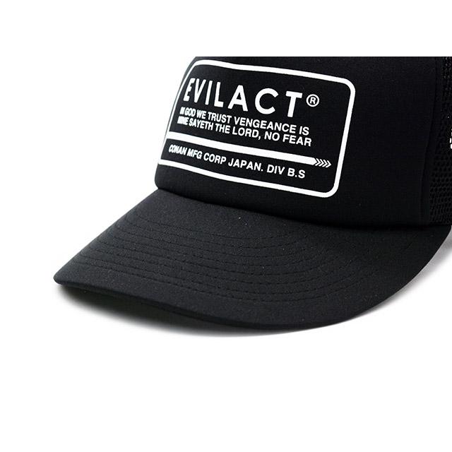 全3色【EVILACT/イーブルアクト】2026SS「Mesh Cap/メッシュキャップ