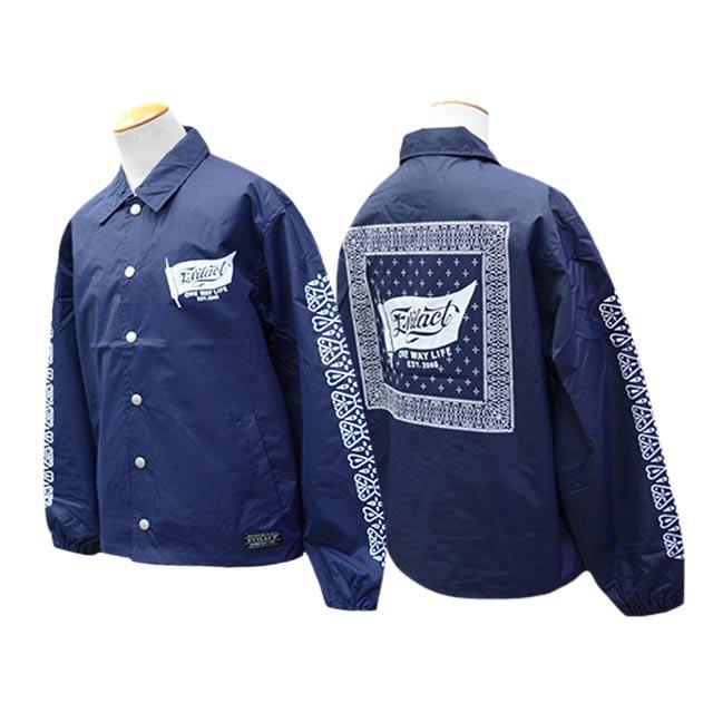 全4色【EVILACT/イーブルアクト】2026SS「BANDANA COACH JACKET
