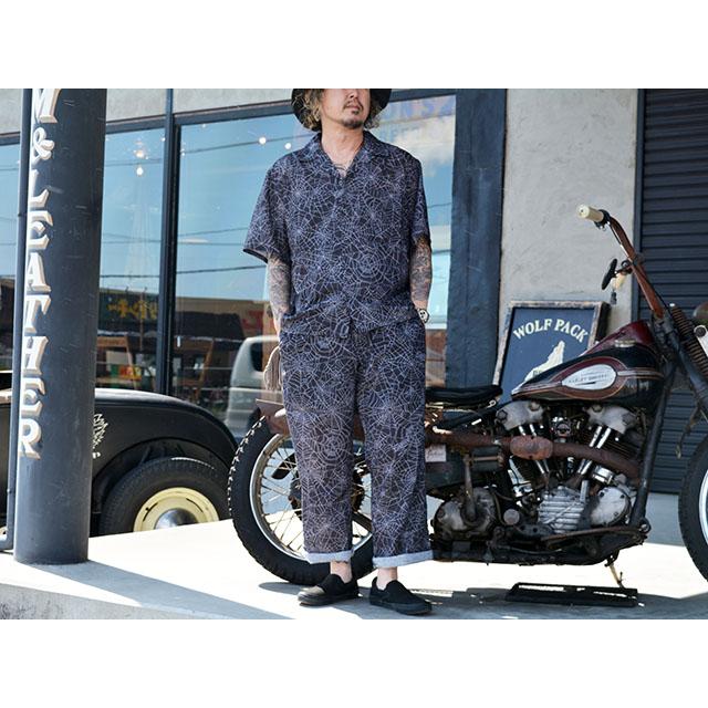 全2色【EVILACT/イーブルアクト】2026SS「SPIDERWEB Eazy Pants