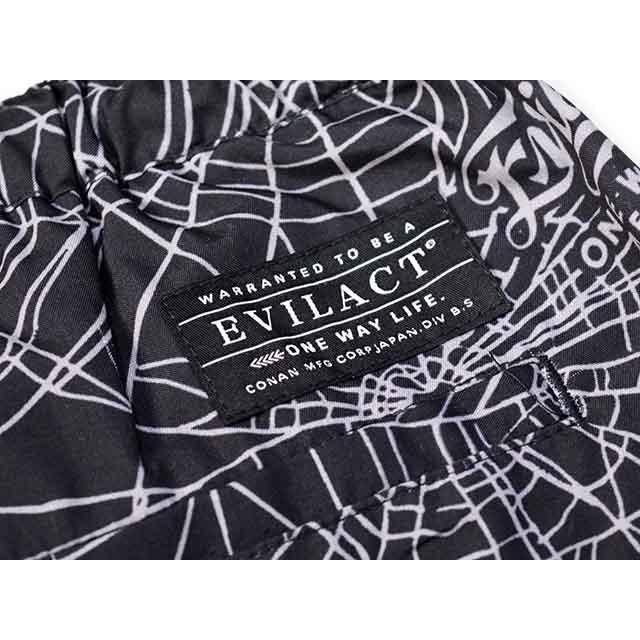 全2色【EVILACT/イーブルアクト】2026SS「SPIDERWEB Eazy Pants