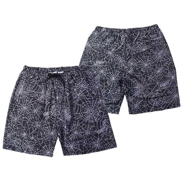 全2色【EVILACT/イーブルアクト】2026SS「SPIDERWEB Eazy Shorts