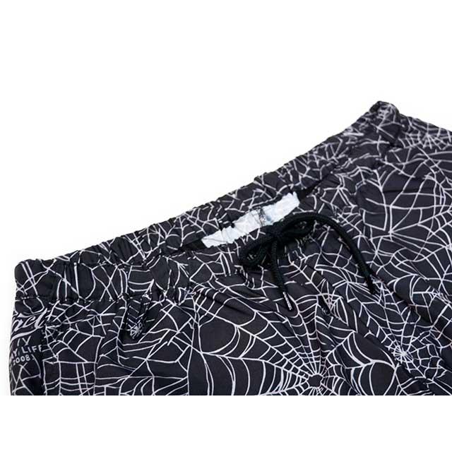 全2色【EVILACT/イーブルアクト】2026SS「SPIDERWEB Eazy Shorts