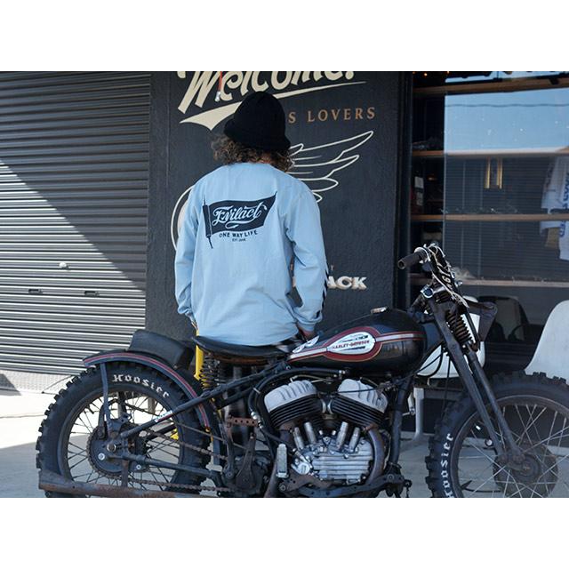 全3色【EVILACT/イーブルアクト】2026SS「FLAG 261 L/S Tee/フラッグ