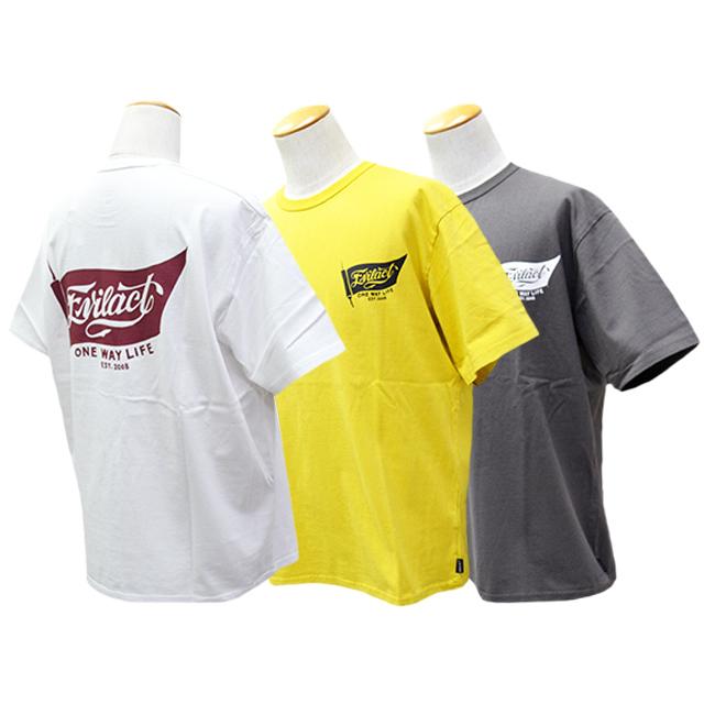 全3色【EVILACT/イーブルアクト】2026SS「Flag 261 S/S Tee/フラッグ