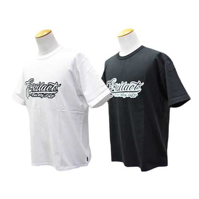 全2色【EVILACT/イーブルアクト】2026SS「Script Logo S/S Tee