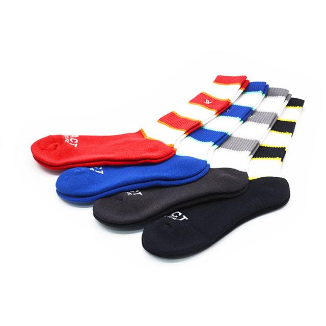 全4色【EVILACT/イーブルアクト】2026SS「Border Socks/ボーダーソックス」(EA26-BSOCKS)(ハーレー/バイカー/靴下/プレゼント/アメカジ/ウルフパック) |  | 01