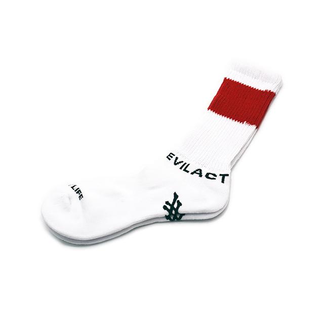 全3色【EVILACT/イーブルアクト】2026SS「Line Loose Socks/ラインルーズソックス」(EA26-LOOSESOCKS)(GOODSPEED/ハーレー/バイカー/靴下/ウルフパック) |  | 02