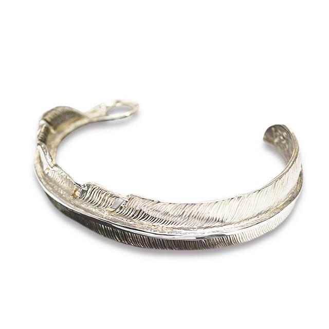【FIRST ARROW's/ファーストアローズ】「Feather Bungle/フェザーバングル」(BR-105)(ネイティブ/インディアン/アクセサリー/プレゼント/ウルフパック)の画像