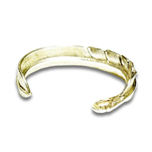 【FIRST ARROW's/ファーストアローズ】「Feather Bungle/フェザーバングル」(BR-105)(ネイティブ/インディアン/アクセサリー/プレゼント/ウルフパック)の画像