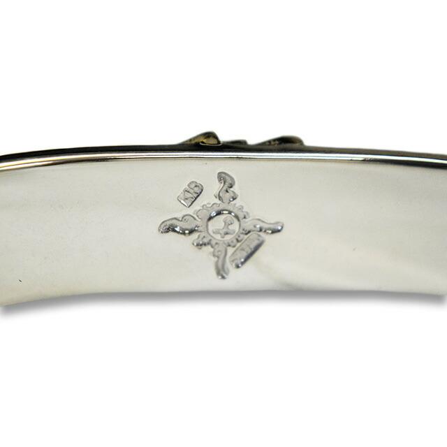別注【FIRST ARROW's/ファーストアローズ】「Flat Hammered 12mm Bungle with K18 Shakin' Logo /K18シェイキンロゴ付 平打12mmバングル」(BR-WP)(アクセサリー) |  | 05