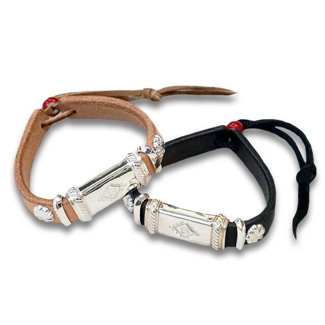 全2色【FIRST ARROW's/ファーストアローズ】「Kan Bracelet/カンブレスレット」(L-051A/L-051B)(ネイティブ/アメカジ/アクセサリー/プレゼント/ウルフパック)