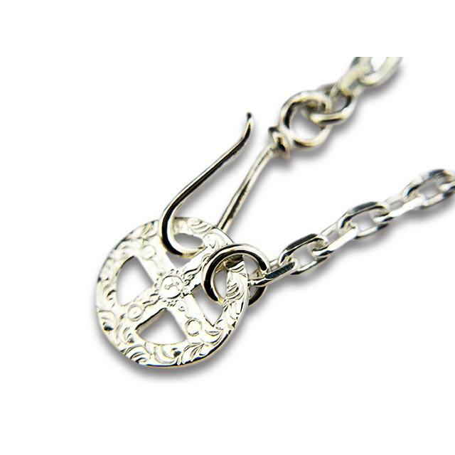 【FIRST ARROW's/ファーストアローズ】「Medium Necklace Chain with Medicine Wheel/メディスンホイール付きミディアムネックレスチェーン」(O-062+P-234)の画像