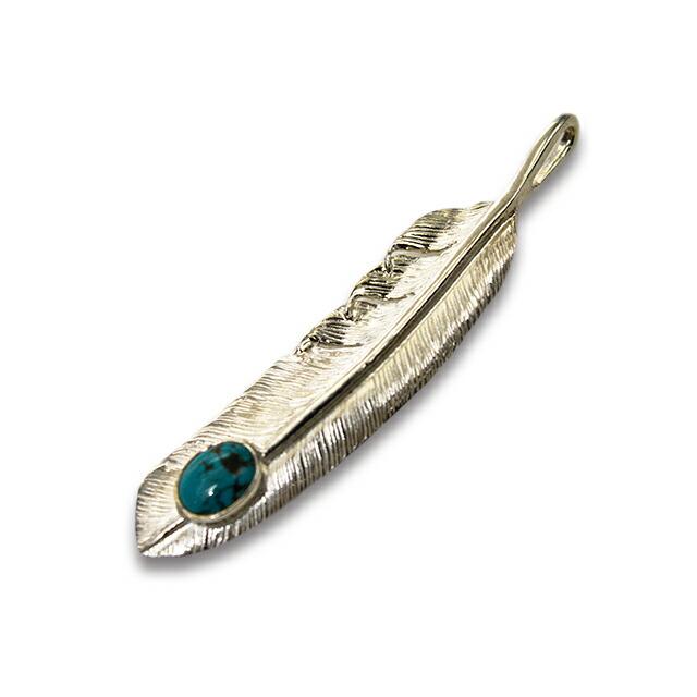 FIRST ARROW's/ファーストアローズ】「Large Feather with Turquoise