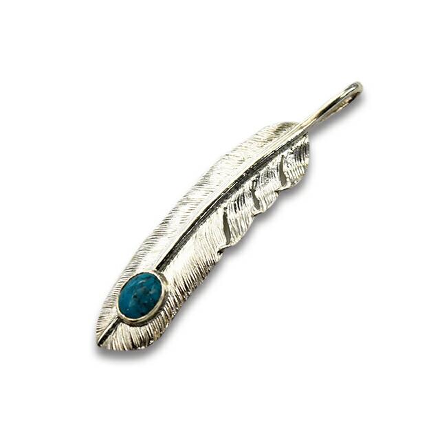 FIRST ARROW's/ファーストアローズ】「Large Feather with Turquoise