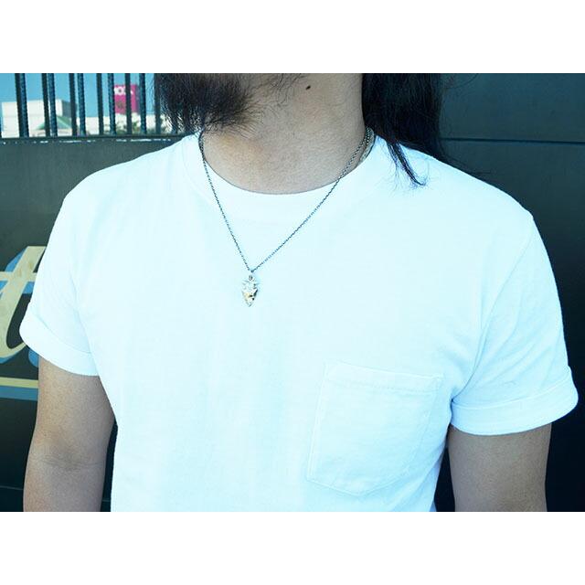 【FIRST ARROW's/ファーストアローズ】「Medium Arrow Head with K18/K18付ミディアムアローヘッド」(P-205)(ネイティブ/アクセサリー/プレゼント/ウルフパック)の画像