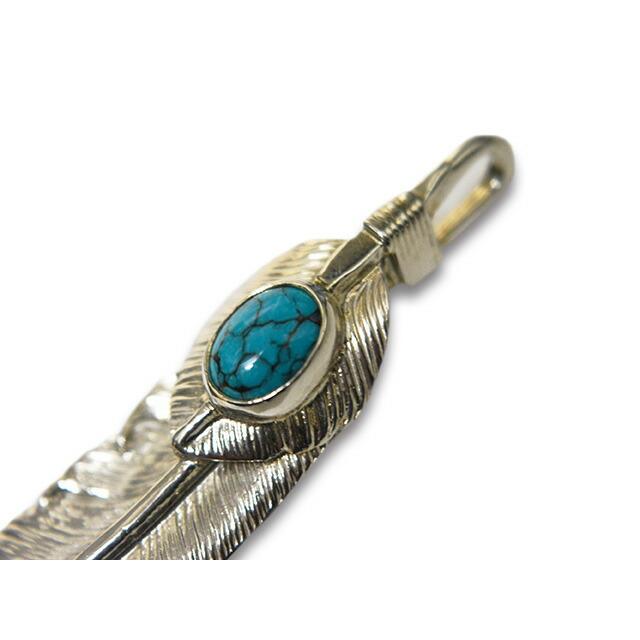 FIRST ARROW's/ファーストアローズ】「Large Feather with Turquoise