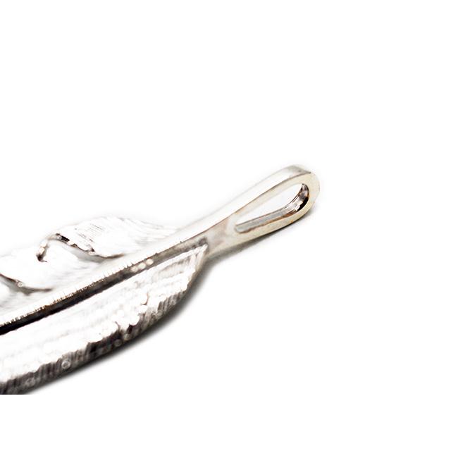 【FIRST ARROW's/ファーストアローズ】「Point K18 Large Feather”Left”/先金ラージフェザー”左向き”」(P-474L)(アクセサリー/プレゼント/ウルフパック)の画像