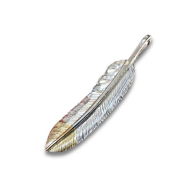 【FIRST ARROW's/ファーストアローズ】「Point K18 Medium Feather”Left”/先金ミディアムフェザー”左向き”」(P-621L)(アクセサリー/ウルフパック)の画像